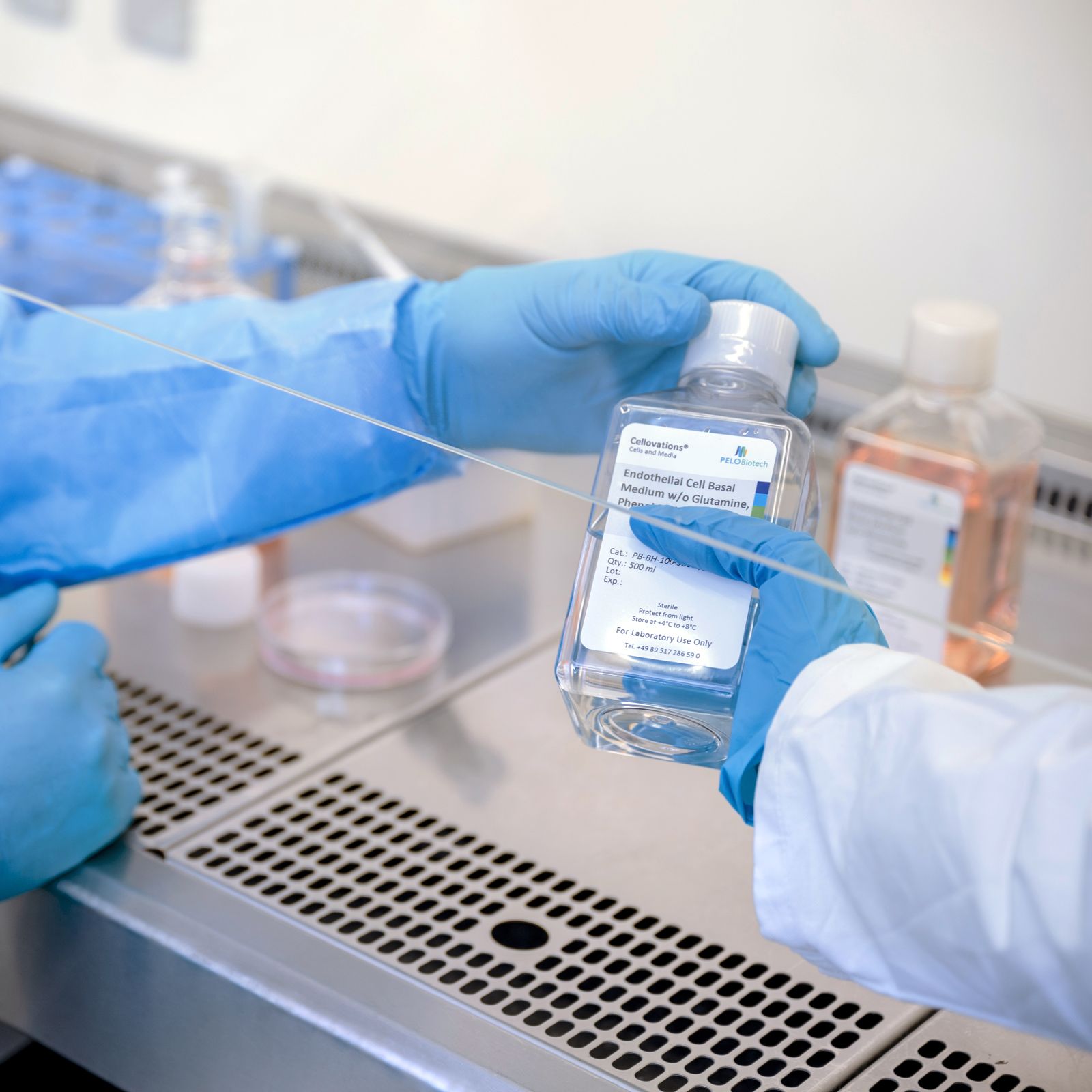 Clinical application GMP | PELOBiotech GmbH Clinical application GMP PELOBiotech GmbH